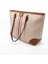 Bej - Taba SP1169 Kadın Omuz Shopper Çanta 4