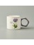 Kitchen Çiçek Desenli Kupa - Beyaz / Mor - 310 ml 2