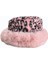 Kadın Leopar Desenli Pembe Renkli Peluş Bucket Kova Şapka 3