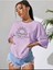 Kadın / Kız Be The Lıght Baskılı Oversize Salaş T-Shirt Ünisex Boyfirend 1