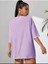 Kadın / Kız Be The Lıght Baskılı Oversize Salaş T-Shirt Ünisex Boyfirend 4