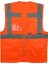 Reflektörlü Cepli Mühendis Ikaz Yeleği Turuncu 1