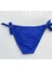 Mavi Kalın Ip Bağcıklı Bikini Altı 4