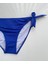 Mavi Kalın Ip Bağcıklı Bikini Altı 5
