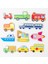 Montessori Ahşap Taşıtlar Tetris Puzzle / Eğitici ve Eğlenceli Ahşap Zeka Oyunu / Çocuklar Için Motor Becerileri Geliştirici Oyun 3