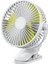 Klips Fan Büyük Rüzgar Mini Taşınabilir 6 Inç Ultra Sessiz Fırçasız Masaüstü Küçük Elektrikli Fan (Yurt Dışından) 1