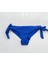 Mavi Kalın Ip Bağcıklı Brezilya Kesim Bikini Altı 4