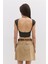 Sırt Dekolteli Basic Crop Top 5