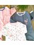 Kız Bebek Flamingo Temalı %100 Pamuklu Kız Bebek 3lü Tulum Seti BBK5897 2