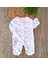 Kız Bebek Flamingo Temalı %100 Pamuklu Kız Bebek 3lü Tulum Seti BBK5897 3