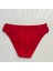 Kırmızı Dar Kalıp Kalın Kenarlı Bikini Altı 5