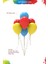 Süper Kahraman Temalı Balon Seti - 12" Pastel Sarı, Kırmızı ve Mavi Karışık Balon - 50 Adet 1