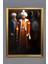 Fatih Sultan Mehmet Han Desenli Çerçeveli Kumaş Baskı Tablo 50x70cm ORYNTL12 1