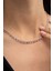 Mix Damla Rodyumlu Gümüş Choker Kolye 2