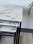Lara Tekerlekli Zigon Sehpa Takımı Salon Oturma Salonu Ofis 4