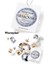 Swr Crystal 16 mm Beads Çam Kadın Gümüş Kolye 5