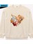 Teddy Dunk Oversize Sweatshirt Bej 1