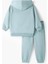 01-10 Yaş Unisex Kapşonlu Eşofman Takımı - Mavi 4