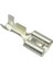 DİŞİ FİŞ STANDART TIRNAKLI (GÜMÜŞ) (6.3 MM) *** 1