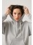 Gri Melanj Geniş Kalıp Kapüşonlu Sweatshirt Hooded Sweat 5