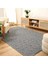 Kilim/Jüt Belek Gri 100x300 cm Salon Mutfak Halısı Yolluk Kilim 1