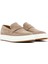 Erkek Bej Deri Loafer 25SFD620318 3