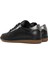 Kadın Siyah Bağcıklı Deri Sneaker 25SFD411418 5