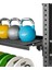 MILETOS-R20BK 268 kg Bumper Plaka-Kettlebell-Raf Set 4