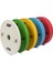 MILETOS-R30BHW 380 kg Bumper Plaka-Hex Dambıl-Wallball-Raf Set 4