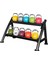 Priene KR210140C 140 kg Kettlebell-Raf Set 1