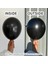 Gemar 15 Adet Balon Metalik Siyah Renk 4