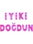Pembe Puantiyeli Iyiki Doğdun Folyo Balon Doğum Günü Parti Pembe Puantiyeli Folyo Balon 1