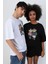 %100 Pamuk Sevgili Konseptli Teddy Baskılı T-Shirt 4