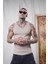 Slim Fit Kaşkorseli Esnek Düz Erkek Sporcu Atlet 3