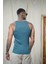 Slim Fit Kaşkorseli Esnek Düz Erkek Sporcu Atlet 5