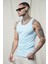 Slim Fit Kaşkorseli Esnek Düz Erkek Sporcu Atlet 4