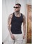 Slim Fit Kaşkorseli Esnek Düz Erkek Sporcu Atlet 1