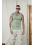 Slim Fit Kaşkorseli Esnek Düz Erkek Sporcu Atlet 4