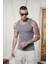Slim Fit Kaşkorseli Esnek Düz Erkek Sporcu Atlet 2