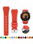 Xiaomi Heyplus Gtr / Heyplus Watch S8 Tokalı Çapraz Çizgili Silikon Kordon 22MM 4