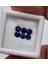 1.86 Ct Tw. 6pcs Lot 4 mm Round Natural Sapphire 1