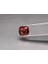 1.58 Ct 6.7x6.2 mm Cushion Natural Pinkish Orange Spinel, Myanmar 1