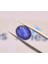 3.45CT 9.3x7.5mm Oval Natural Blue Sapphire ( Glass Fillin 1
