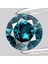 0.14 Ct 3.3 mm Round Brilliant Natural Fancy Greenish Blue Diamond Gemstone Africa 1