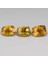 3pcs Lot 9.83 Ct T.w Vs Cushion Natural Yellow Quartz Gemstone, Brazil 1