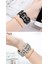 Watch 42-44-45-46-49MM Uyumlu Leopar Desenli Yüksek Kaliteli Leopar Silikon Kordon 4