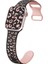 Watch 42-44-45-46-49MM Uyumlu Leopar Desenli Yüksek Kaliteli Leopar Silikon Kordon 3