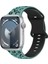 Watch 38-40-41-Watch 10 42MM Uyumlu Leopar Desenli Yüksek Kaliteli Leopar Silikon Kordon 4