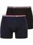 80489 Erkek Lacivert-Antrasit Modal 2 Li Boxer 2