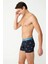 80484 Erkek Lacivert Modal Tekli Boxer 2